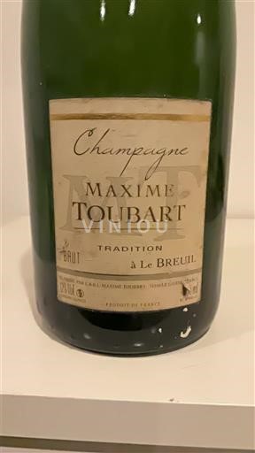 Šampanja Šampanjec Maxime Toubart Tradition à Le Breuil Neleten.