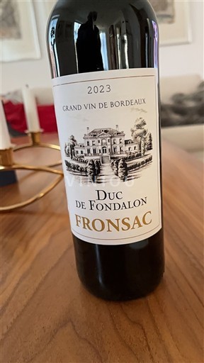 Bordeaux Fronsac Duc de Fondalon 2023