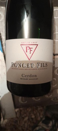 Savoyen und Bugey Bugey-Cerdon Poncet Fils Ohne Jahrgang