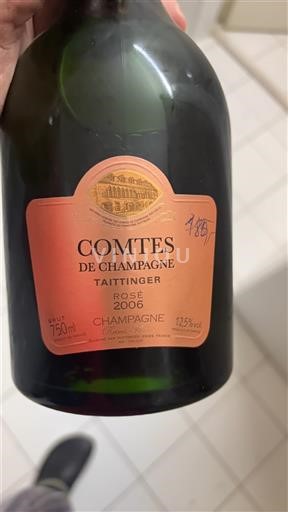 Penušava vina Rosé brut Comtes de Champagne Rosé Taittinger 2006 Francuska Шампања Šampanjac AOC