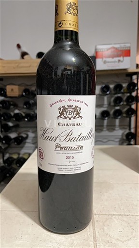 Bordeaux Pauillac Grand Cru Château Haut-Batailley 2015