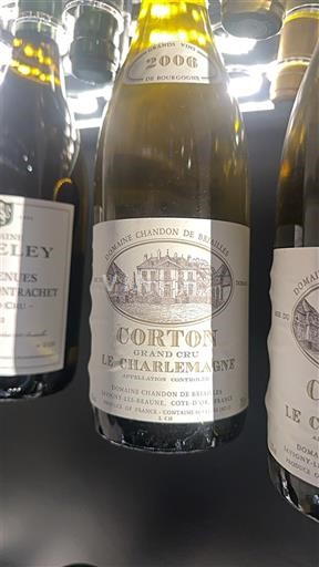 Borgogna Corton-charlemagne Grand Cru Domaine Chandon de Briailles Le Charlemagne 2006