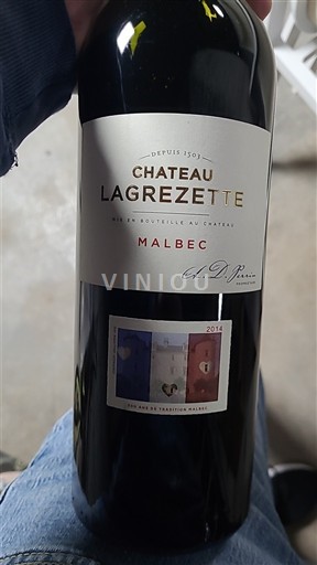 Sydväst Cahors Château Lagrezette 2014