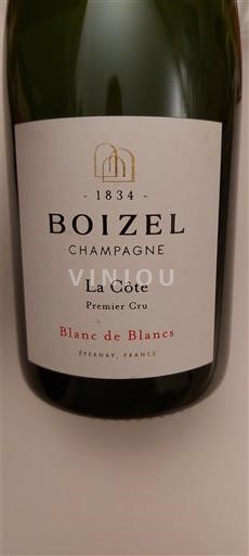 Šampanja Šampanjec Premier Cru Boizel La Côte Premier Cru Blanc de Blancs Neleten.