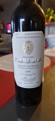 Burdeos Saint-Estèphe Château Conde-Borieille 2016