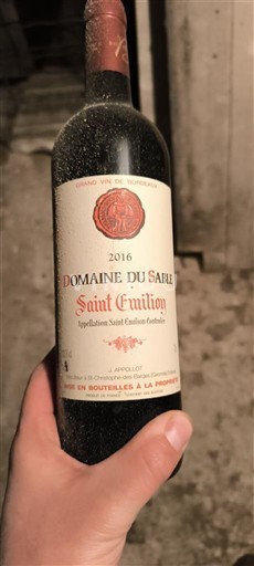 Bordeaux Saint-Émilion Domaine Sable 2016