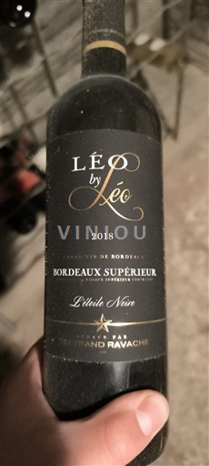 Bordeaux Bordeaux Supérieur Léo by Leo L'étoile Noire 2018