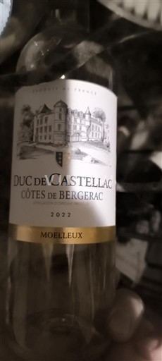 Sudoeste Côtes de Bergerac Duc de Castellac 2022