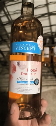 Jugozahod Ni doloceno Vignoble Vincent L'Excellence Rosé Douceur Neleten.