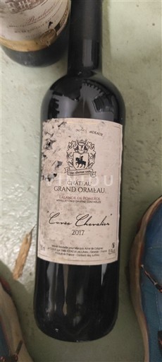 Bordéus Lalande-de-Pomerol Château Grand Ormeau Chevalier 2017