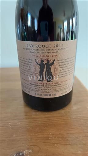 Rhônen laakso Ventoux Pascal De La Terre Pax Rouge 2023