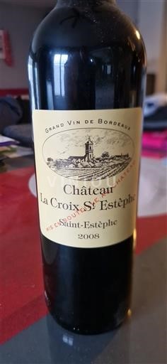 Burdeos Saint-Estèphe Château La Croix Saint-Estèphe 2008