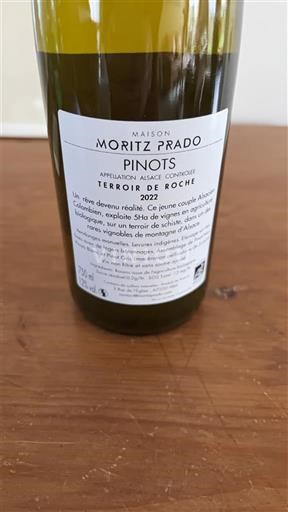 Alsace Maison Moritz Prado Terroir de Roche 2022