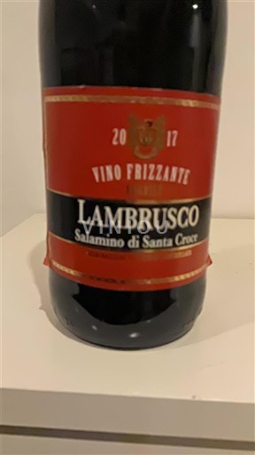 Emilie-Romagne Lambrusco Vino Frizzante 2017