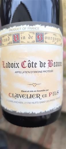 Bourgogne Ladoix Clavelier et Fils 2016