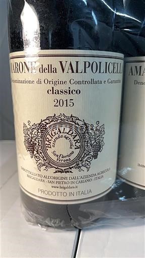 Veneto Amarone della Valpolicella Brigaldara Classico 2015