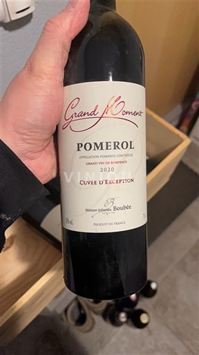 Bordeaux Pomerol Maison Johanna Boubée Grand Moment d'Exception 2020