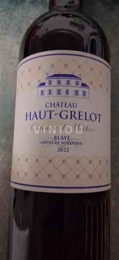 Bordeaux Blaye-Côtes-de-Bordeaux Château Haut-Grelot Coteaux de Methes 2022
