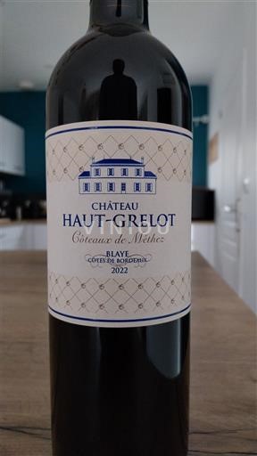 Burdeos Blaye-Côtes de Burdeos Château Haut-Grelot Coteaux de Methes 2022