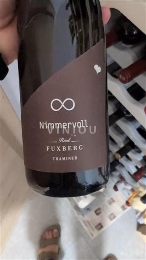 Dolní Rakousko Traisental DAC Nimmervoll Ried Fuxberg Traminer 2019