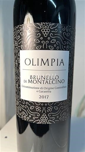 Toscana Brunello di Montalcino. Olimpia 2017