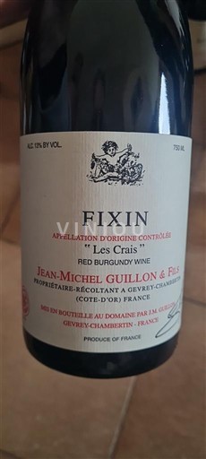 Bourgondië Fixin Jean-Michel Guillon & Fils Les Crais 2019