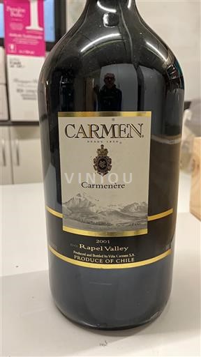 Maule Valley Carmen 2001