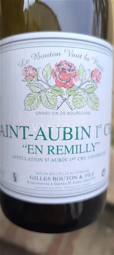 Borgogna Saint-Aubin Premier Cru Gilles Bouton & Fils En Remilly 2018
