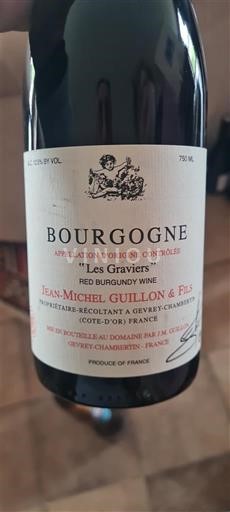 Bourgogne Jean-Michel Guillon & Fils Les Graviers 2019