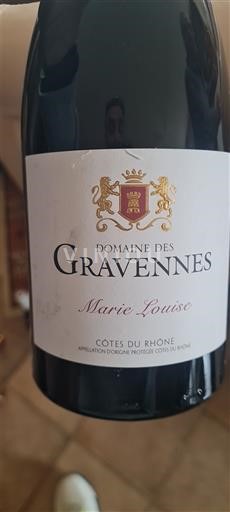 Valle del Ródano Côtes del Ródano Domaine S Gravenes Marie-Louise 2020