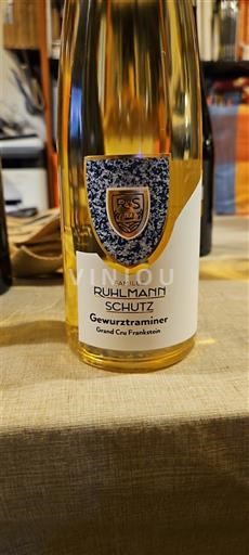 Alsace Gewurztraminer Grand Cru Famille Ruhlmann Schutz Grand Cru Frankstein 2024