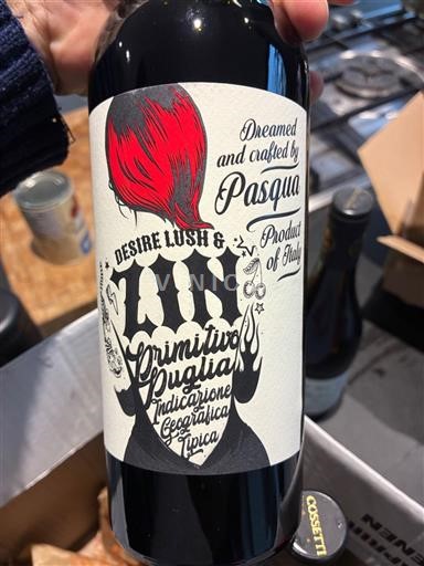 Apulien Ikke specificeret Pasqua Desire Lush & Zin 2024