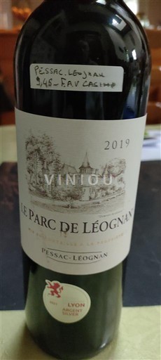 Bordeaux Pessac-Léognan Le Parc de Léognan 2019