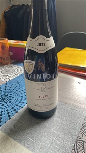 Burgundi Givry Maison Chandesais 2022