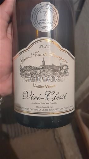 Borgogna Viré-clessé Cave de la Vigne Blanche Vieilles Vignes 2023