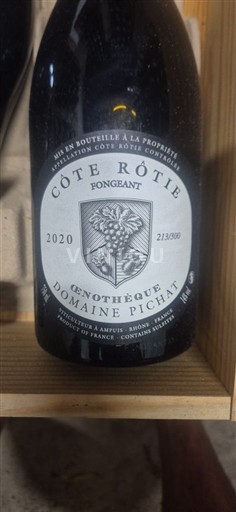 Thung lũng Rhône Côte-rôtie Domaine Pichat Fongeant 2020