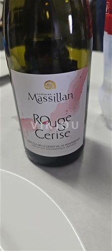 Languedoc-Roussillon Coteaux d'Ensérune Domaine Massillan Rouge Cerise 2023