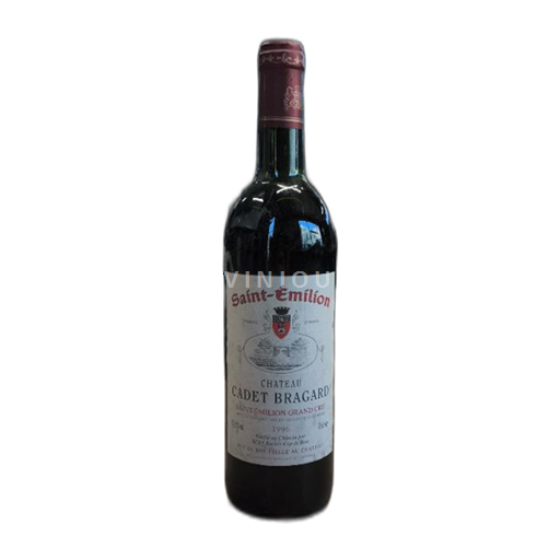 Bordeaux Saint-Émilion Grand Cru Grand Cru Château Cadet Bragard 1996