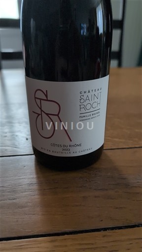 Rhônedalen Côtes du Rhône Château Saint Roch 2022