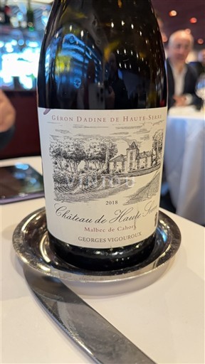 Jugozahod Cahors Château Haute-Serre Géron Dadine de Haute-Serre 2018