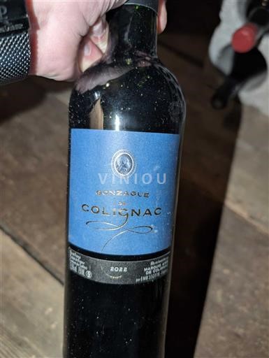 Bordeaux Médoc Gonzague de Colignac 2022