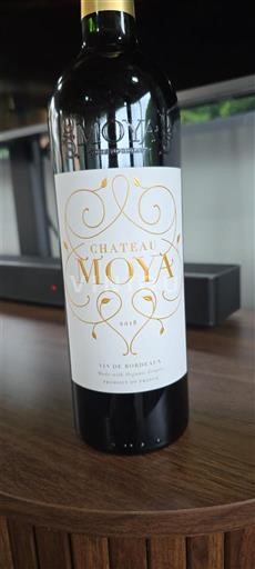 Bordeaux Castillon-côtes-de-bordeaux Château Moya 2018