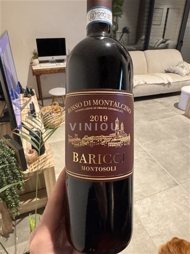 Toscana Rosso de Montalcino Baricci Montosoli 2019