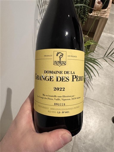 Languedoc Domaine La Grange des Pères 2022