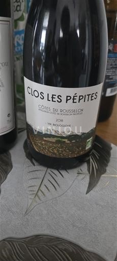 Roussillon Côtes-du-Roussillon Clos les Pépites 2018