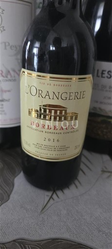 Bordeaux L'Orangerie 2016