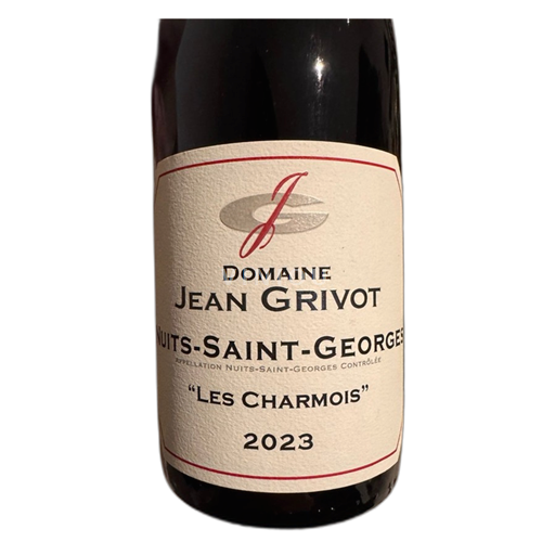 Bourgogne Nuits-Saint-Georges Domaine Jean Grivot Les Charmois 2023