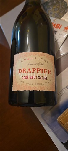 Champagne Drappier Rosé Brut Nature Non Millésimé