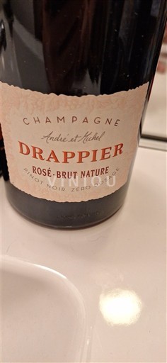 Champagne Șampanie Drappier Rosé Brut Nature Nemilésimat