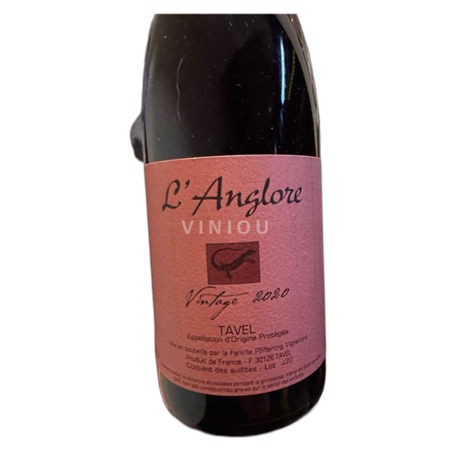 Rhône Valley Tavel Domaine L'Anglore Vintage 2020 2020